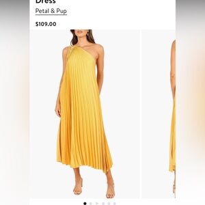 Petal & Pup Yellow Maxi Dress